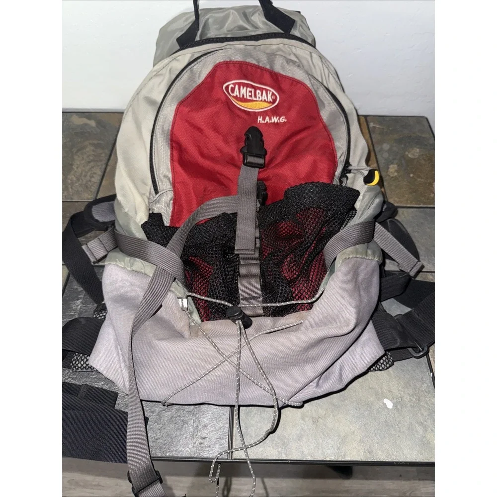 Camelbak H.A.W.G Hawg Backpack Red/Gray No Bladder